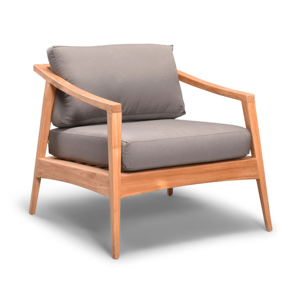 Harmonia Living Tango Outdoor Teak Lounge Chair by Harmonia Living